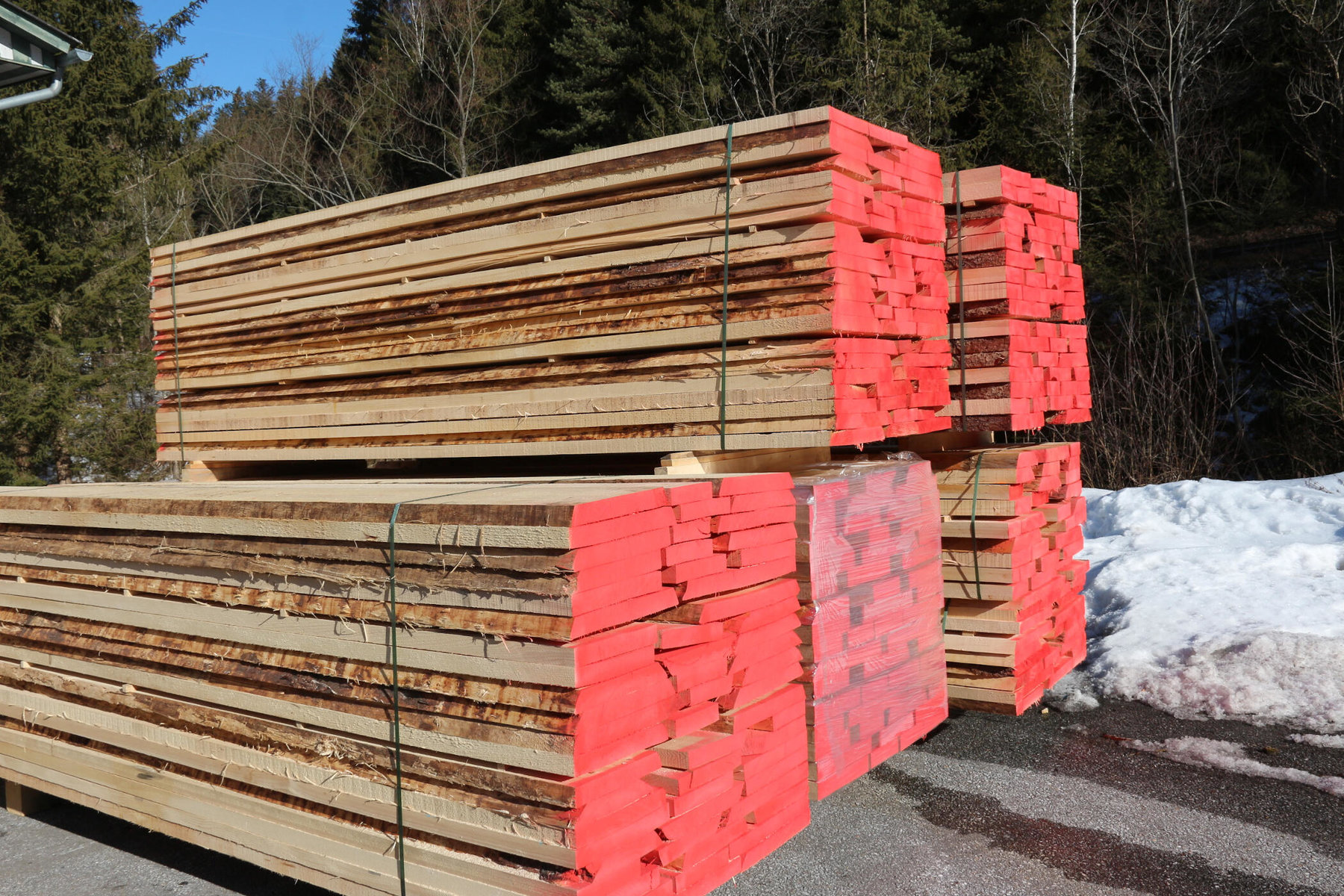 Sawn timber from Riegler Timber Trading